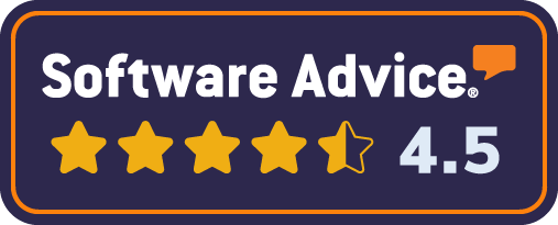 Klimb user rating of 4.5 out of 5 stars on Software Advice highlighting customer feedback.